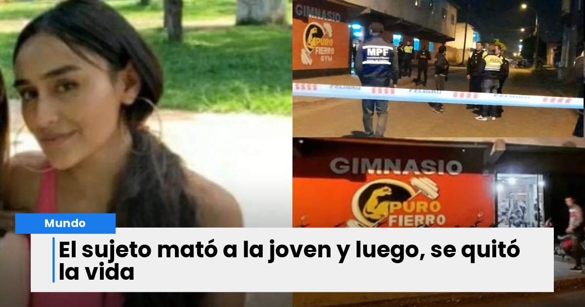 A Bel N La Mat Su Exnovio De Dos Tiros En La Cabeza En Pleno Gym Lo